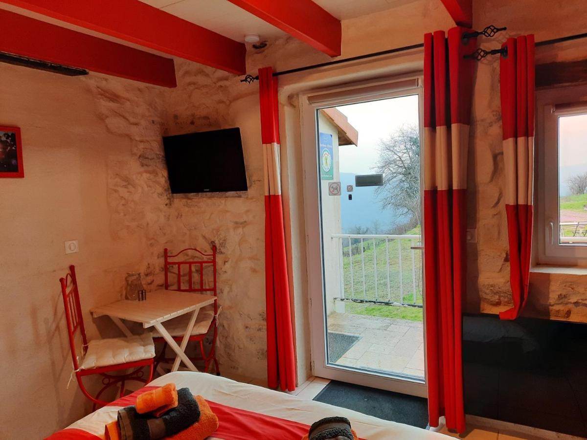 เลชัปเป เทรมูสซ็องต์ Bed & Breakfast Saint-Barthelemy-de-Vals ภายนอก รูปภาพ