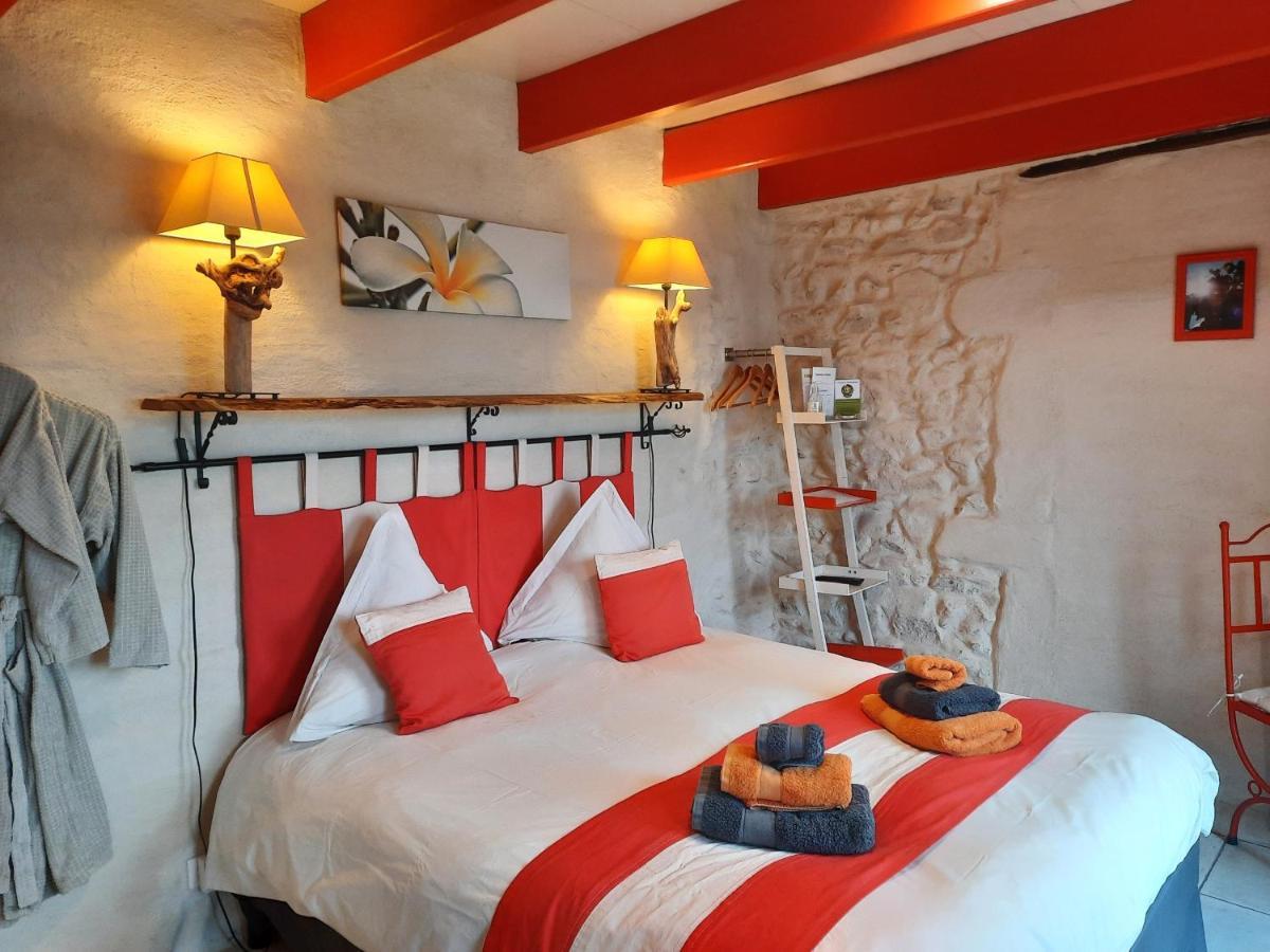 เลชัปเป เทรมูสซ็องต์ Bed & Breakfast Saint-Barthelemy-de-Vals ภายนอก รูปภาพ